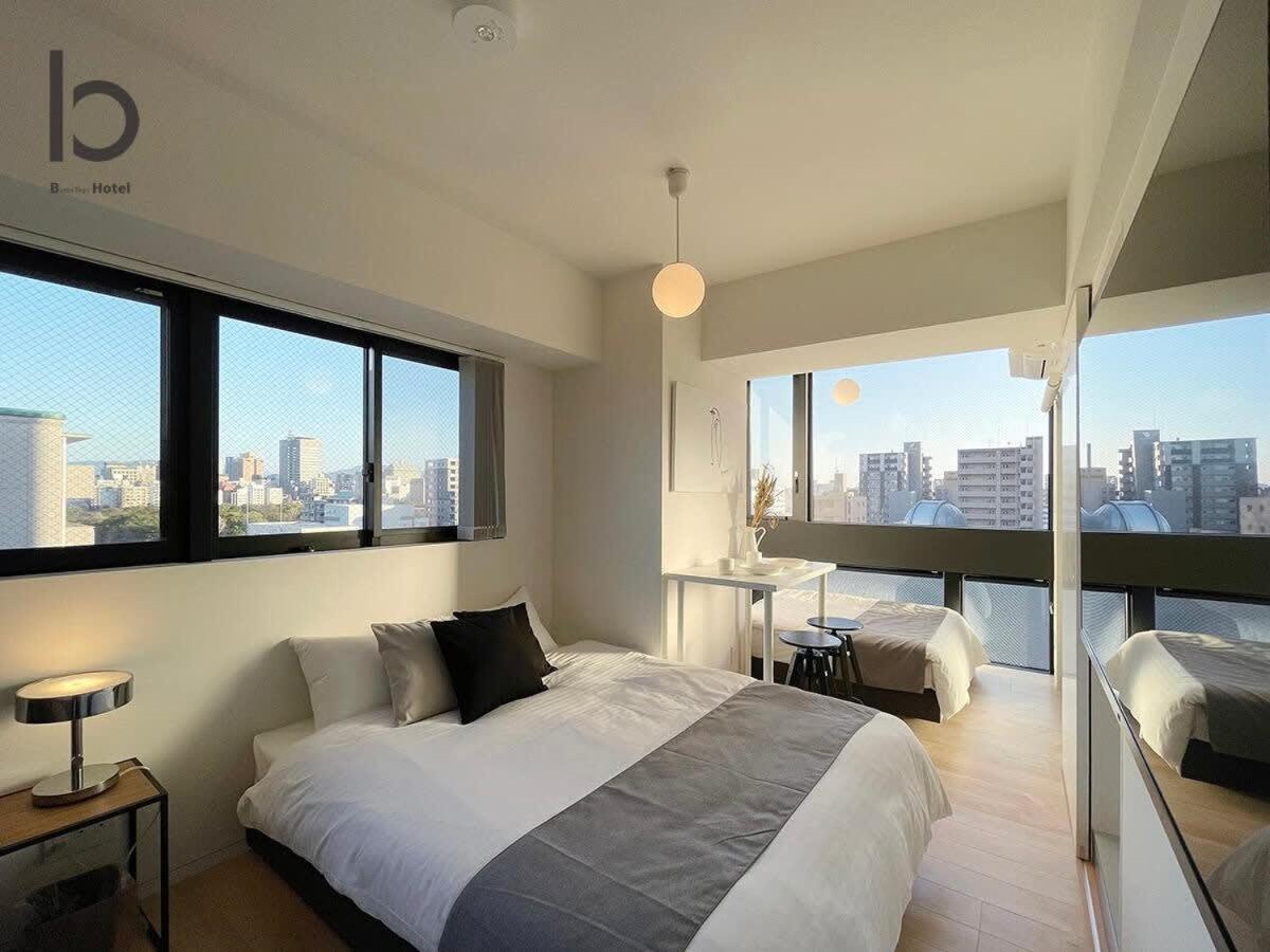 Bhotel Nekoyard - Comfortable Studio, Easy Walk To Peace Park Hiroshima Exterior foto